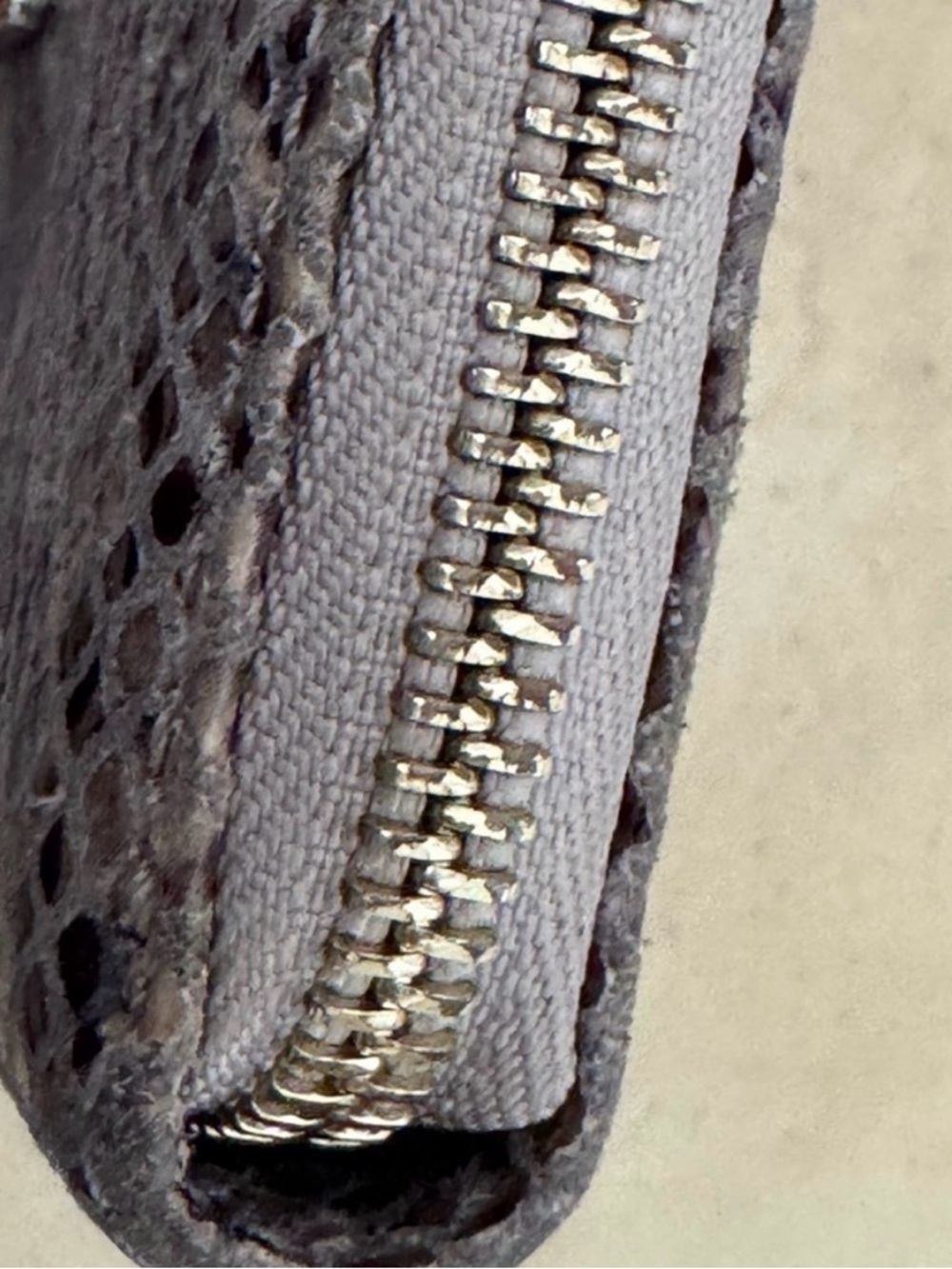 Michael Kors Tan Snake Print Wallet - Picture 11 of 14